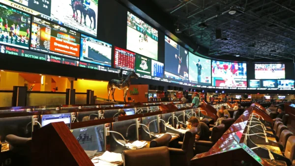 Sports betting casino room